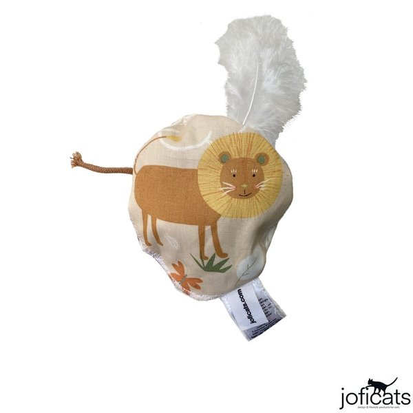 Joficats - Leeoo Lion - Cat play pillow with Catnip-handmade